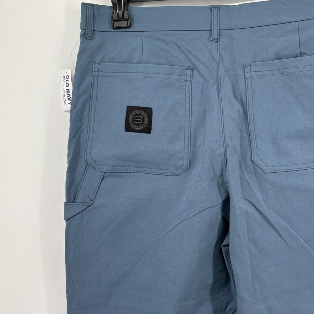 Old Navy Baggy Carpenter Pants Skate Winter Waters Stretch 804693-00 Boy 18 Plus